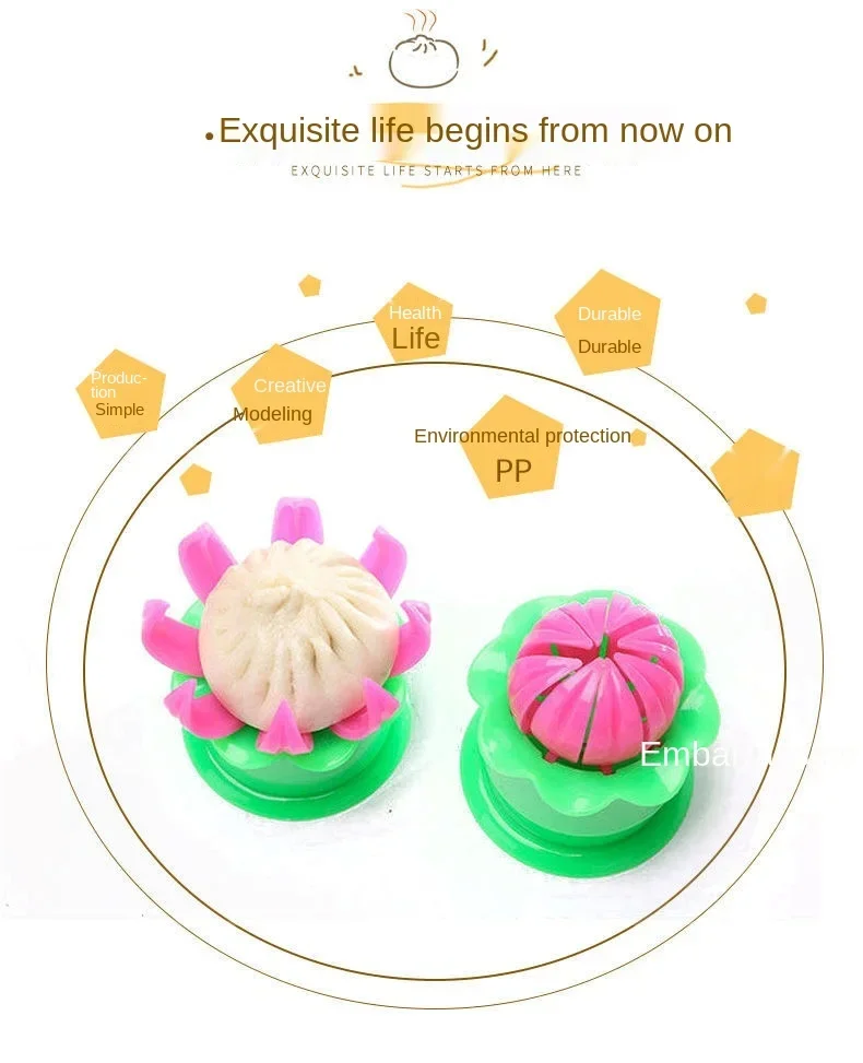 DIY Steamed Stuffed Bun Pastry Pie Maker Mold - Image 2