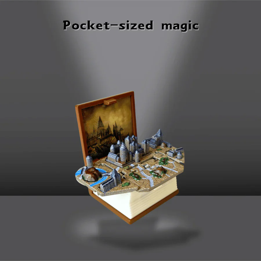 3D Magic Book Harry Potter - Image 3