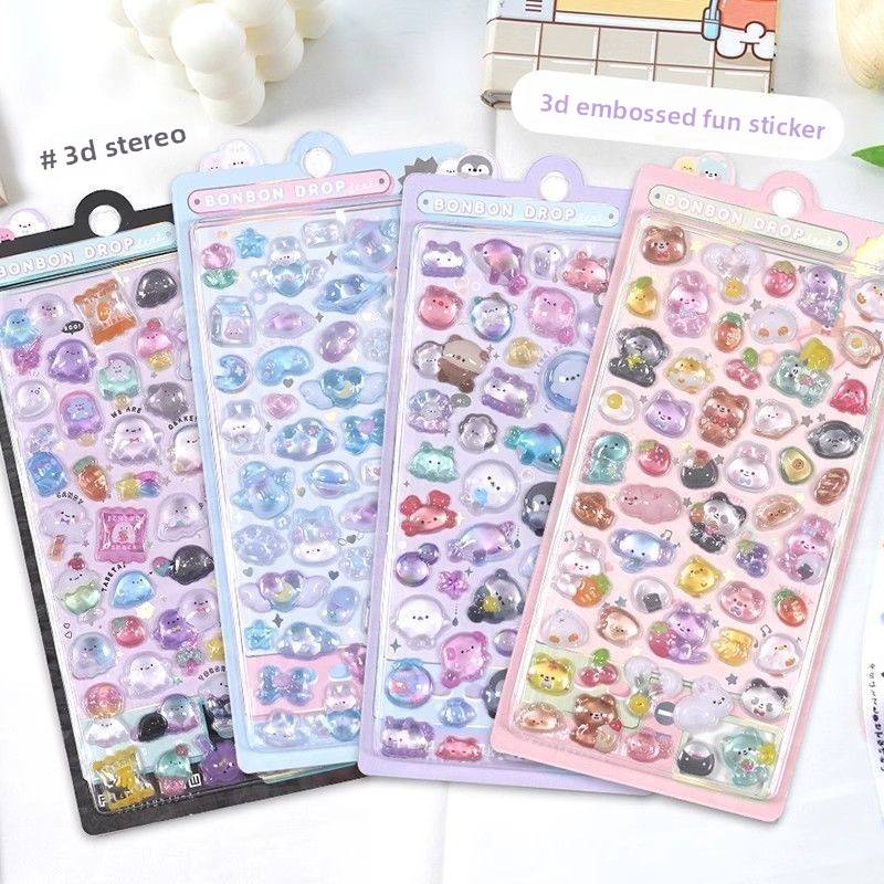 3D Puffy Stickers 🌈 | Cute & Colorful Decoration Magic ✨ - Image 2