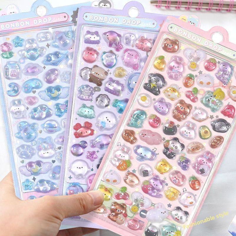 3D Puffy Stickers 🌈 | Cute & Colorful Decoration Magic ✨ - Image 4
