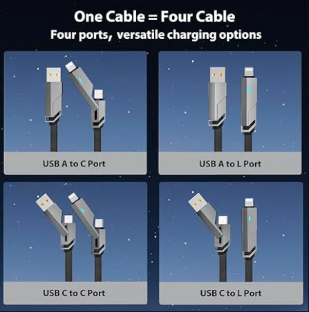 4-in-1 Charging Cables - Image 3