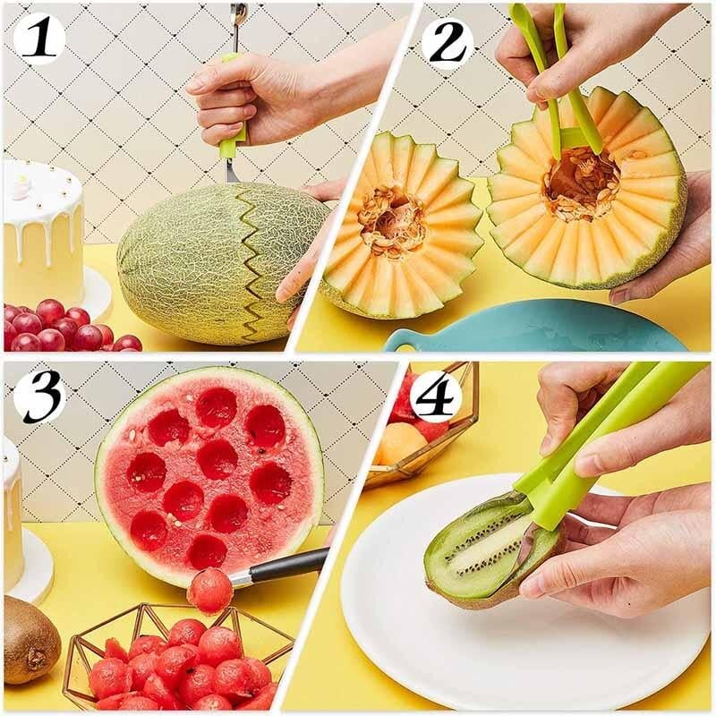 4 in 1 Fruit Tool Knife - Image 2