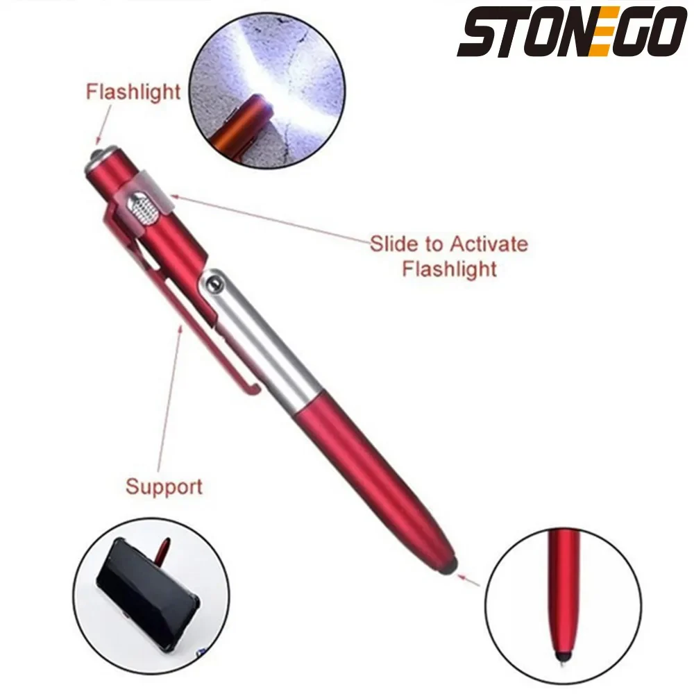 4 in 1 Multifunctional Foldable Ballpoint Pen - Image 6