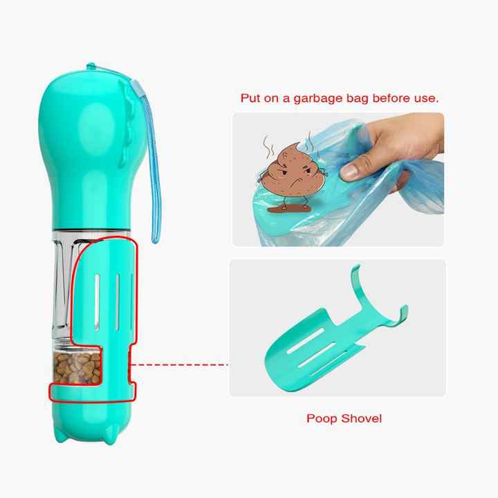 4 In 1 Portable Pet Water Bottle - Image 4