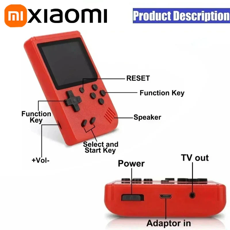 400 in 1 Portable Classic Retro Game - Image 5