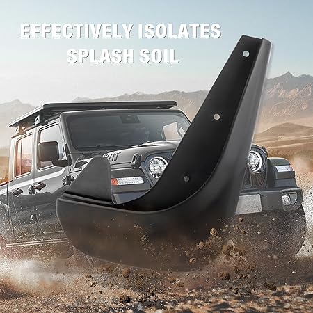 4Pcs Universal Mud Flaps Mudguards π - Image 2