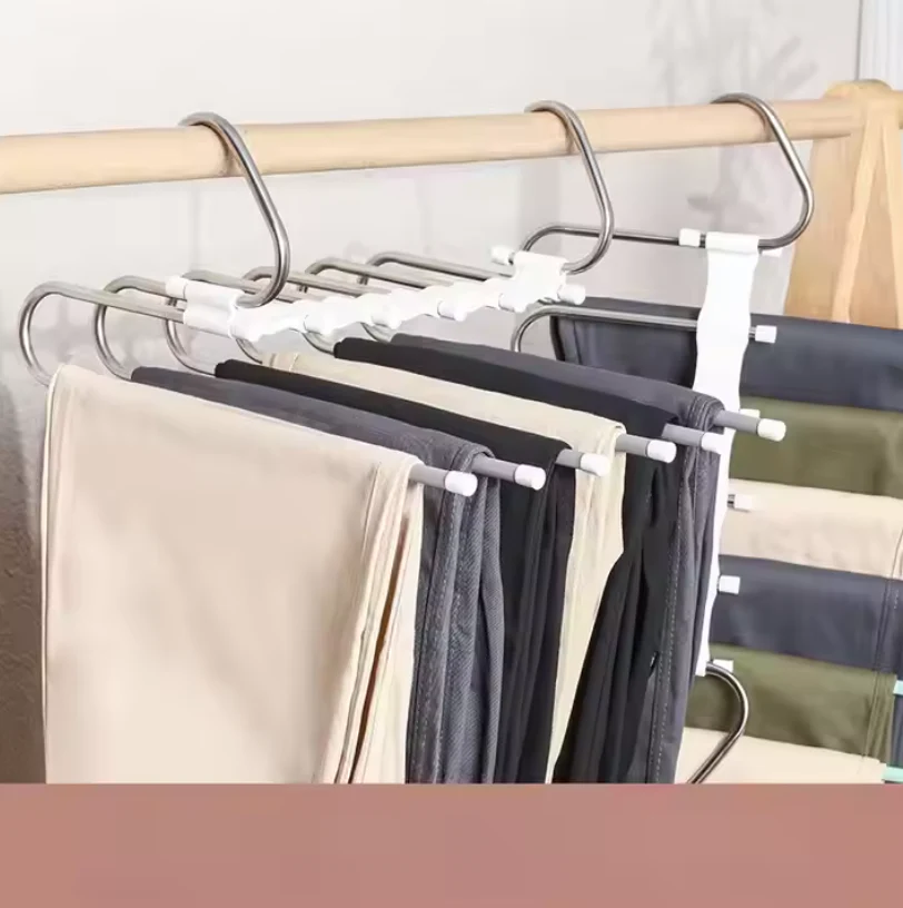 5 Layers Multifunction Pants Hanger - Image 3