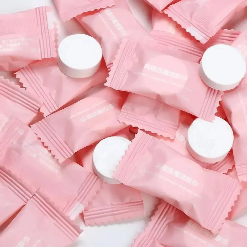 50 PCS Compressed Towels Travel - Image 3