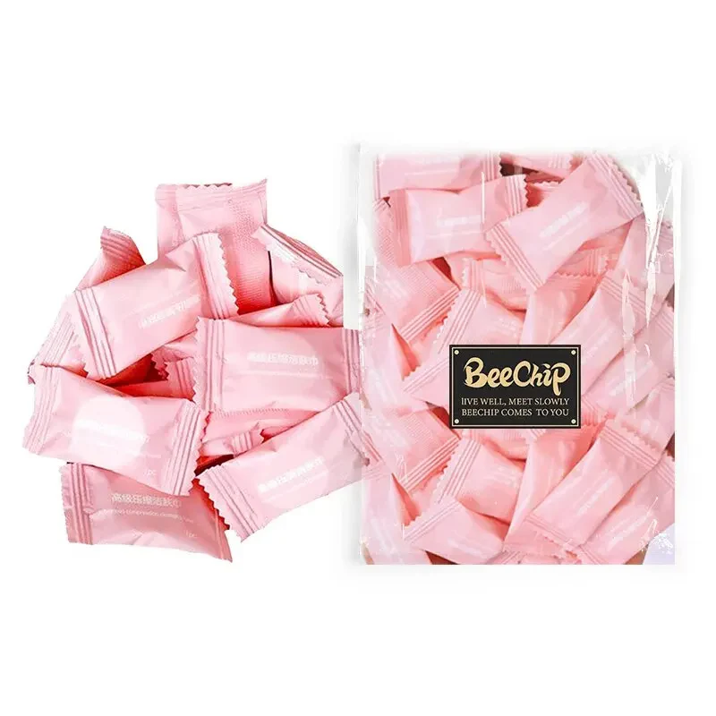 50 PCS Compressed Towels Travel - Image 4