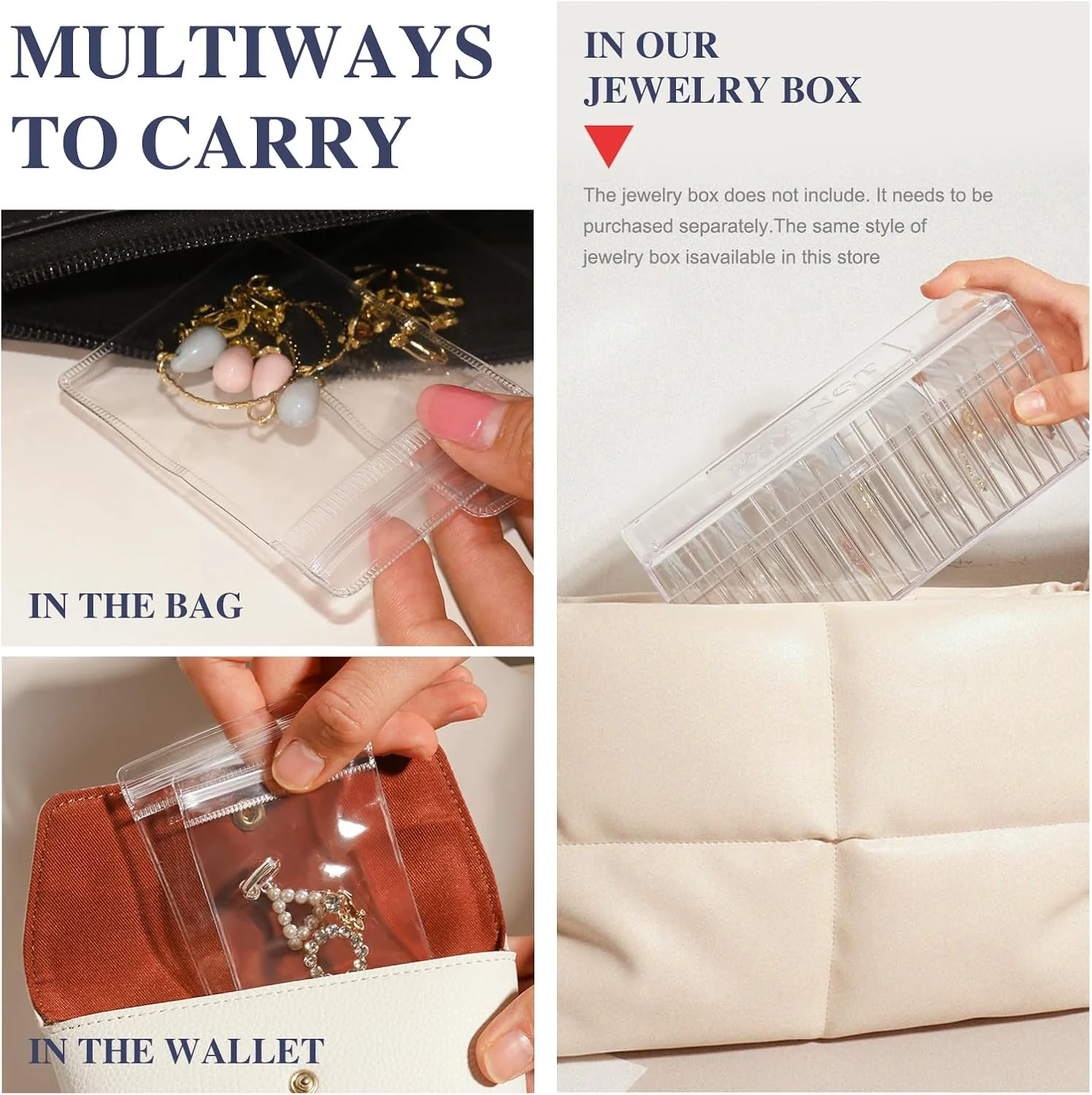 Acrylic Jewelry Box Organizer