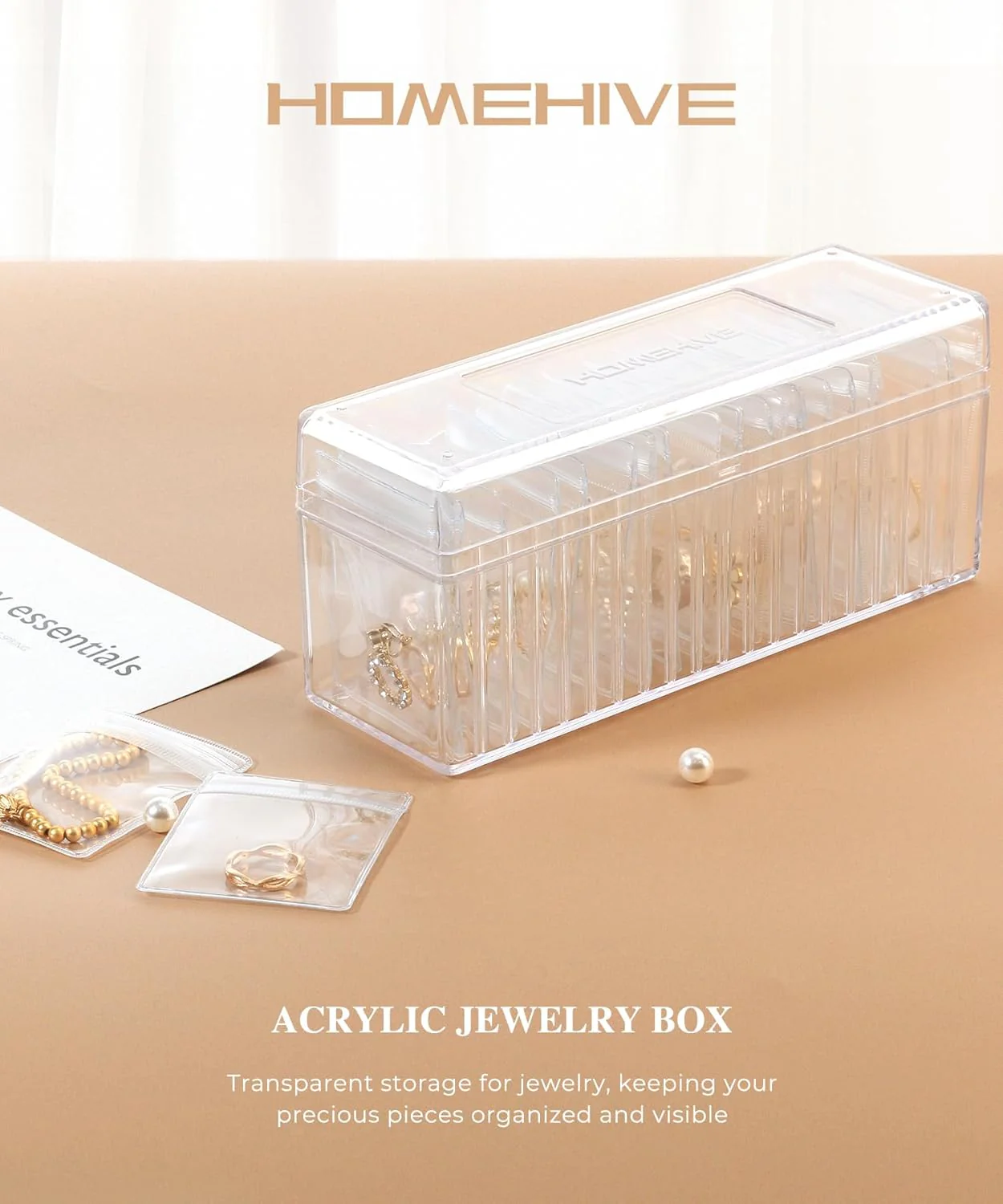Acrylic Jewelry Box Organizer - Image 11