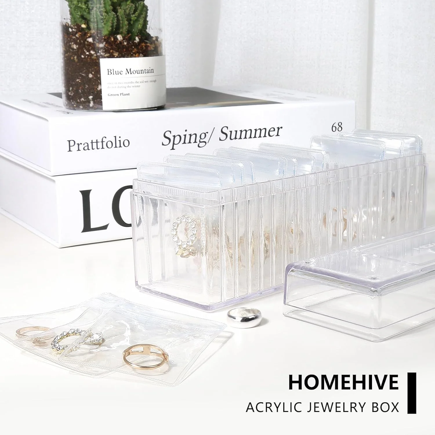 Acrylic Jewelry Box Organizer - Image 5