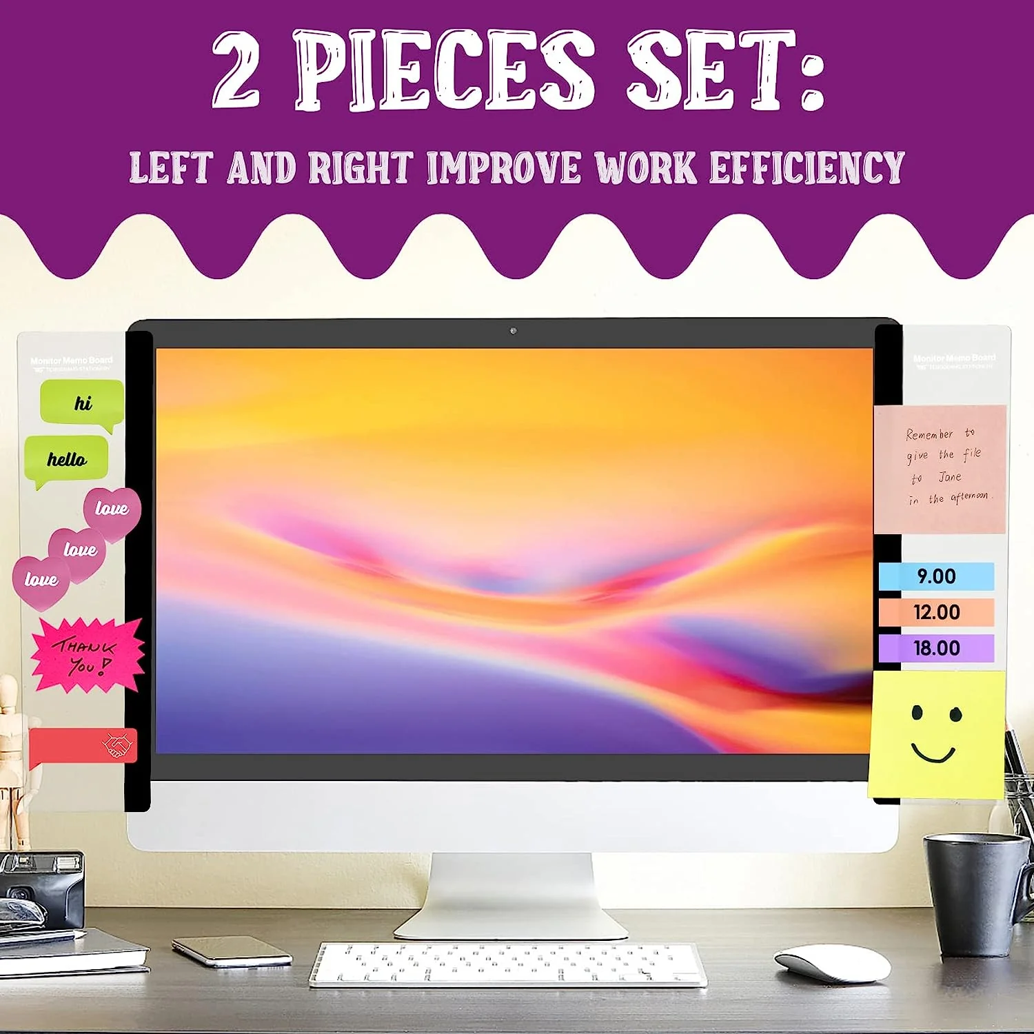 Acrylic Monitor Memo Board - Image 5