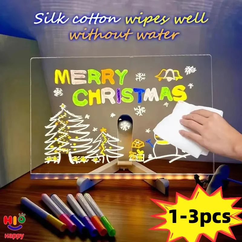 Acrylic Note Board with Color Light - Image 2