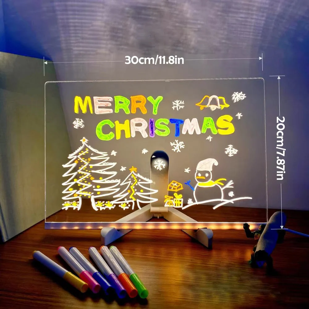 Acrylic Note Board with Color Light - Image 6