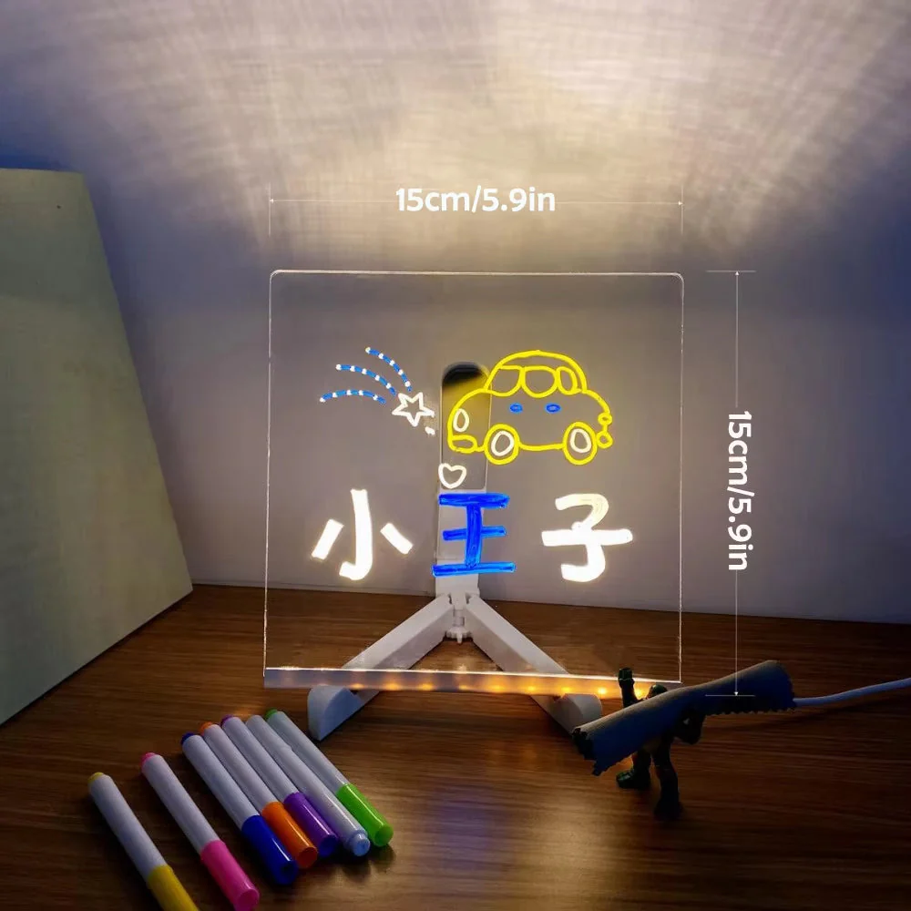 Acrylic Note Board with Color Light - Image 7