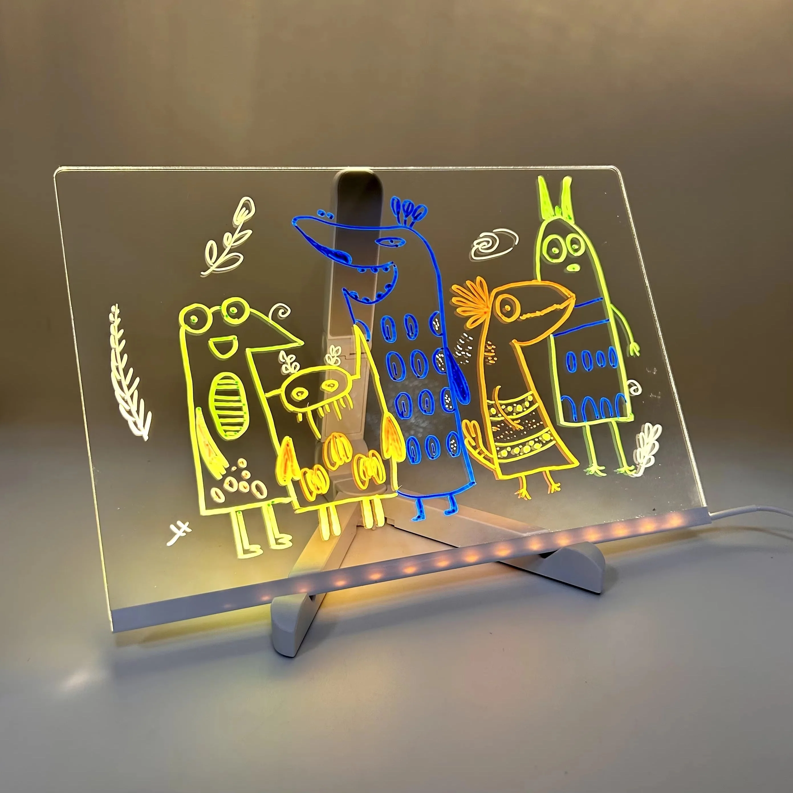 Acrylic Note Board with Color Light - Image 8