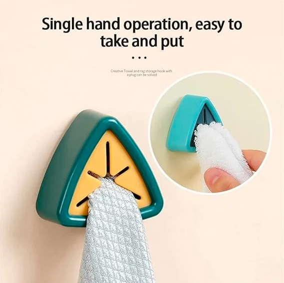 Adhesive Towel Hanger (Pack of 3) - Image 3
