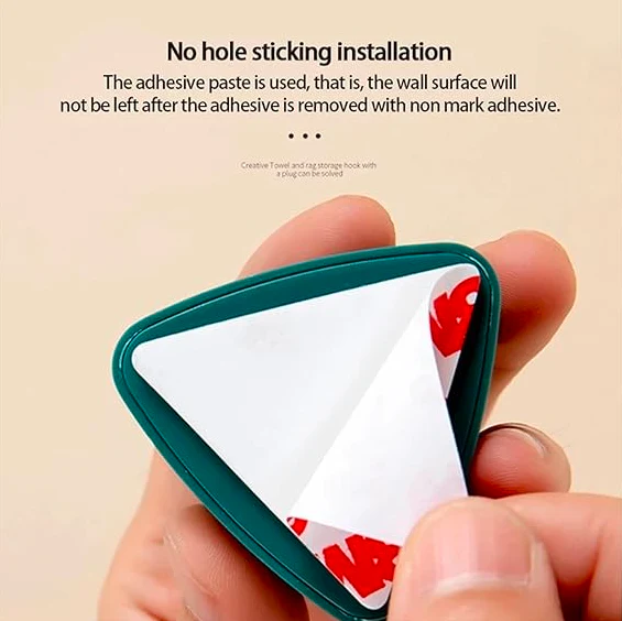 Adhesive Towel Hanger (Pack of 3) - Image 4