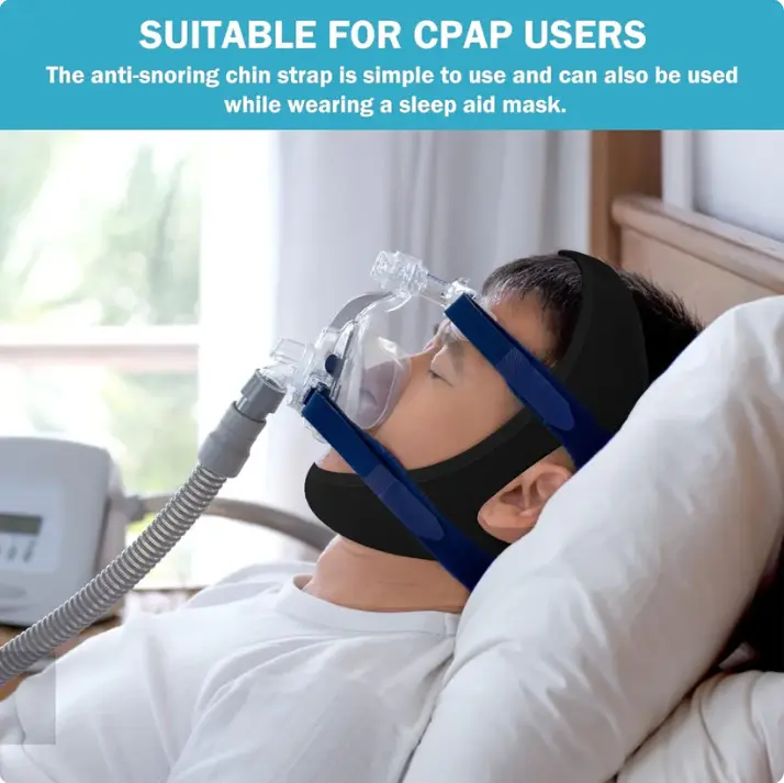 Adjustable Anti-Snore Chin Strap - Image 7