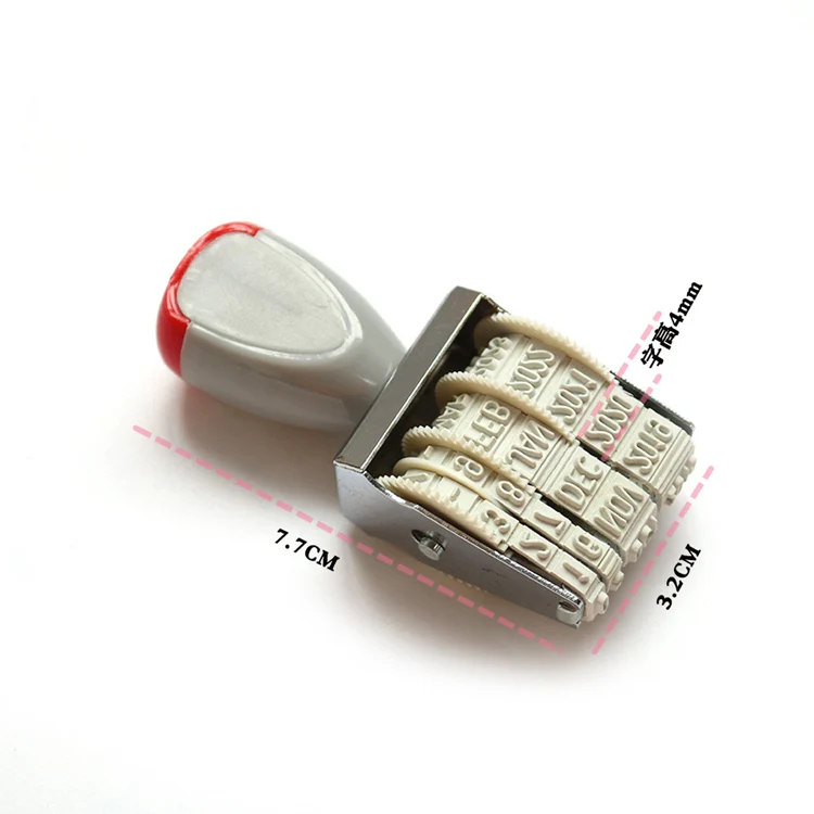 Adjustable Date Rolling Stamp - Image 5