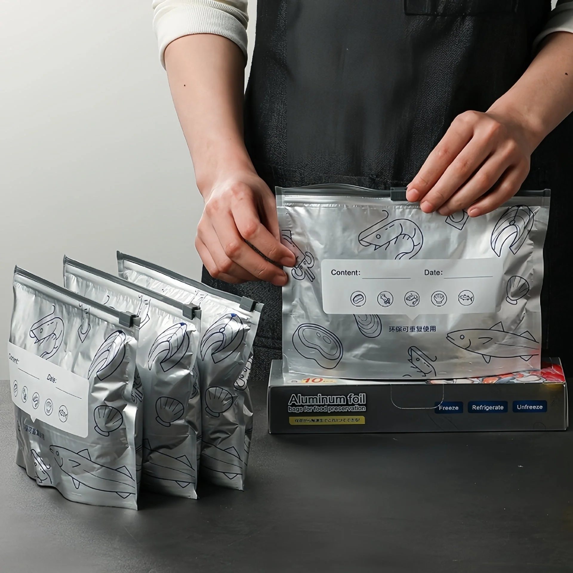 Aluminum Foil Fresh Sealed Bag - Image 3