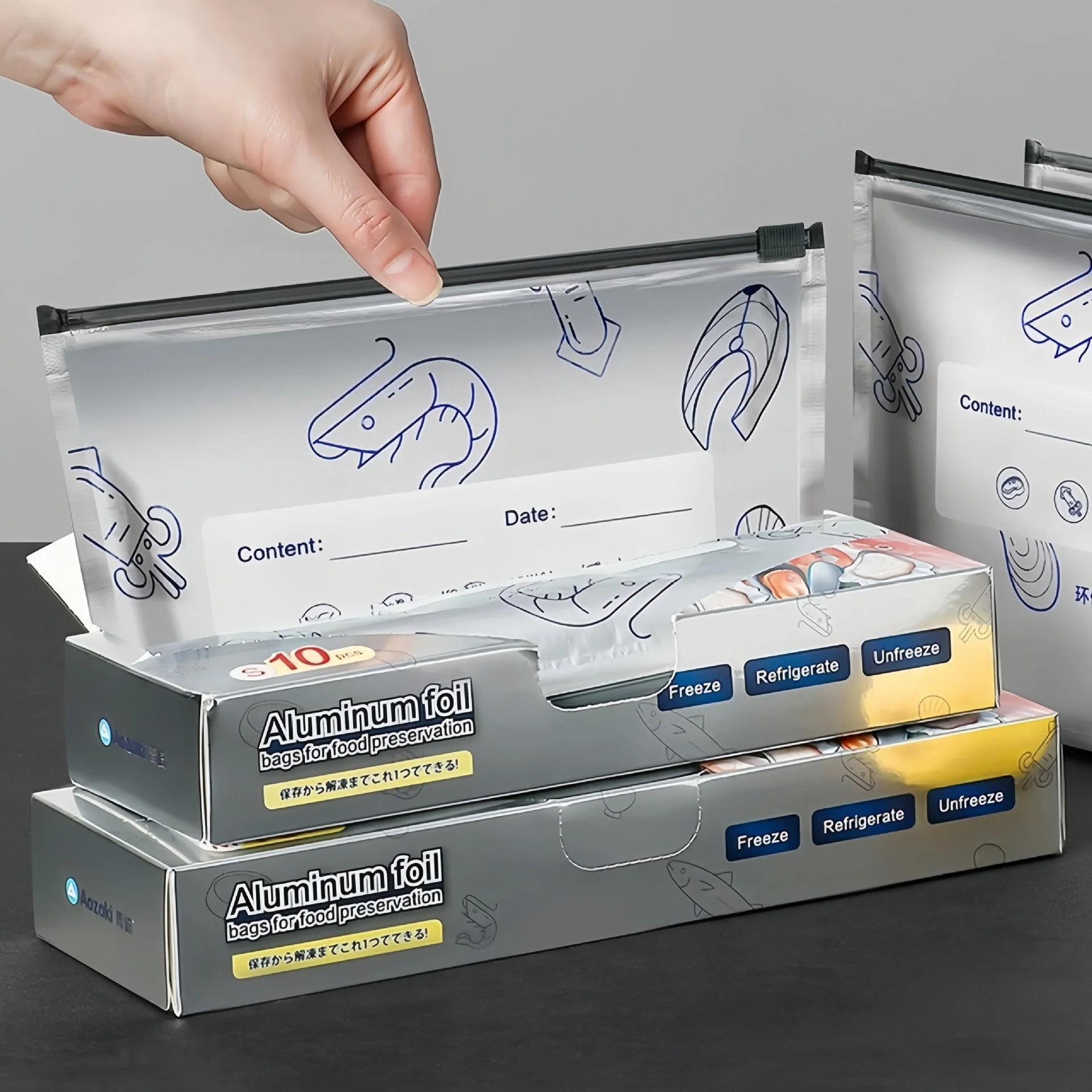 Aluminum Foil Fresh Sealed Bag - Image 4