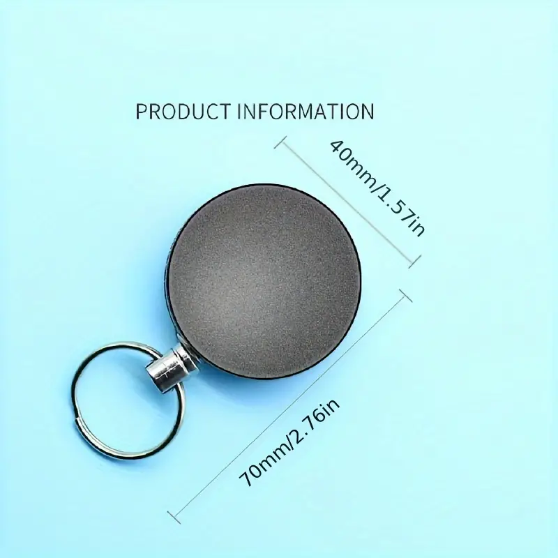 ANTI-LOST STEEL ROPE KEYCHAIN - Image 2