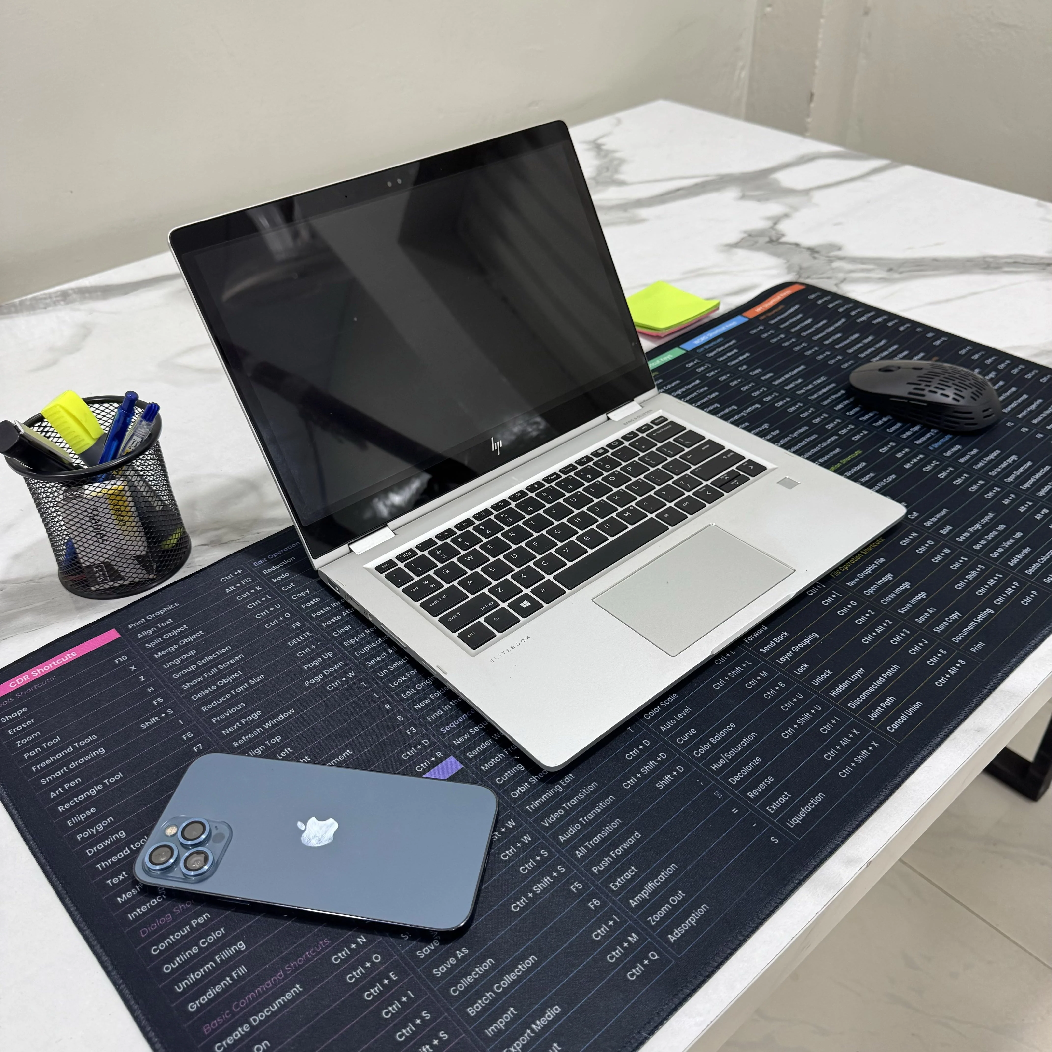 Anti-slip Keyboard Pad with Office And Adobe Software Shortcuts - Image 2