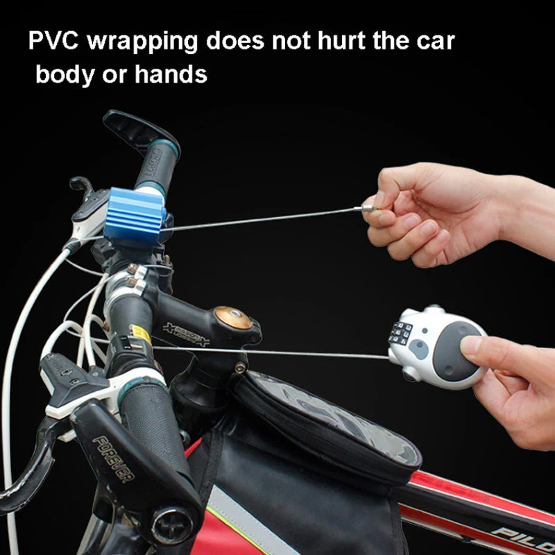Anti-theft Telescopic Wire Lock - Image 2