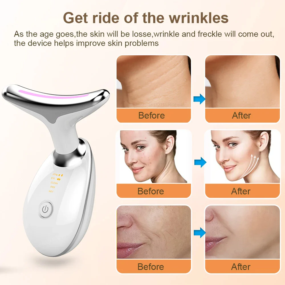 Anti Wrinkle Skin Tightening and Face Lifting Massager - Image 3