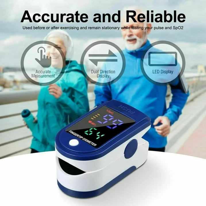 Blood Pressure Medical Finger Pulse Oximeter - Image 6