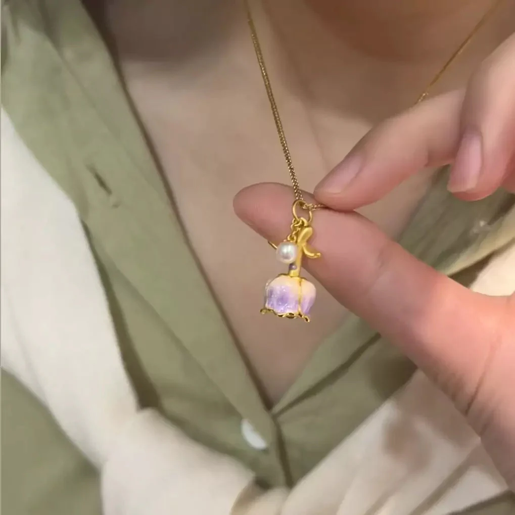 Blooming Rose Necklace - Image 6