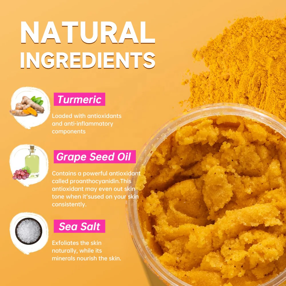 Body Scrub Vitamin C Turmeric Whitening - Image 2