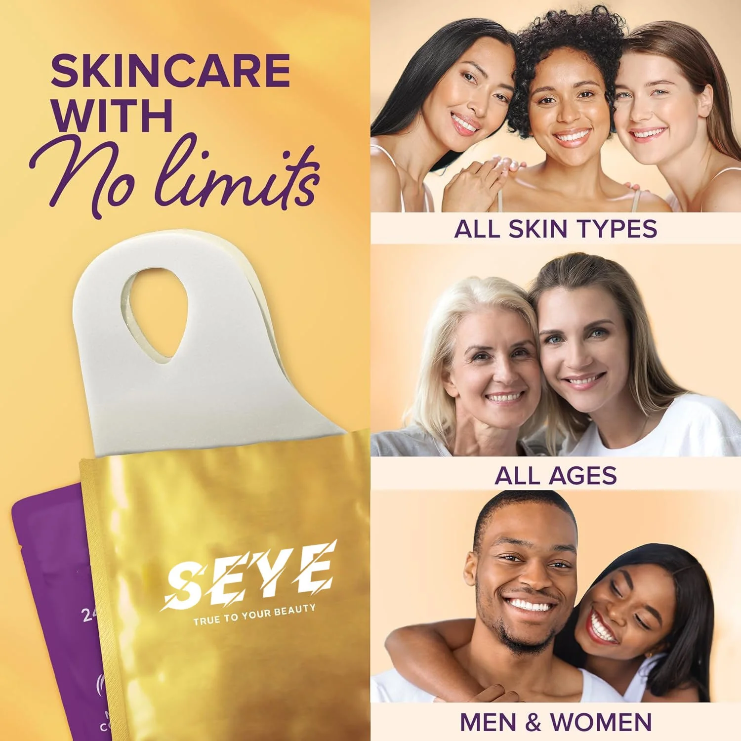 Reusable Gold Glow Hydrating Mask šø - Image 3