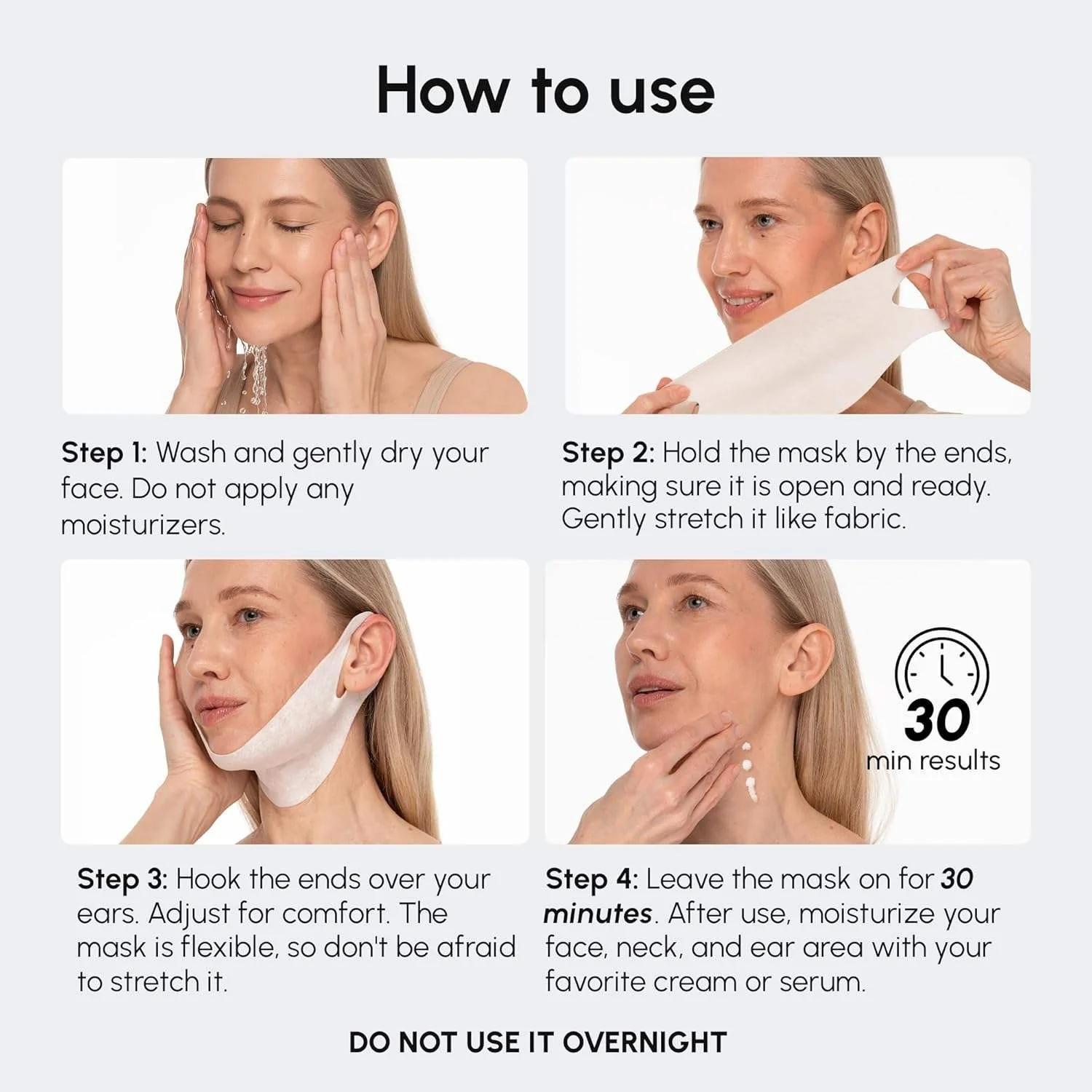 Reusable Gold Glow Hydrating Mask šø - Image 4