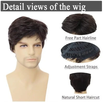 Wig For Medium-elderly Men's - Image 2