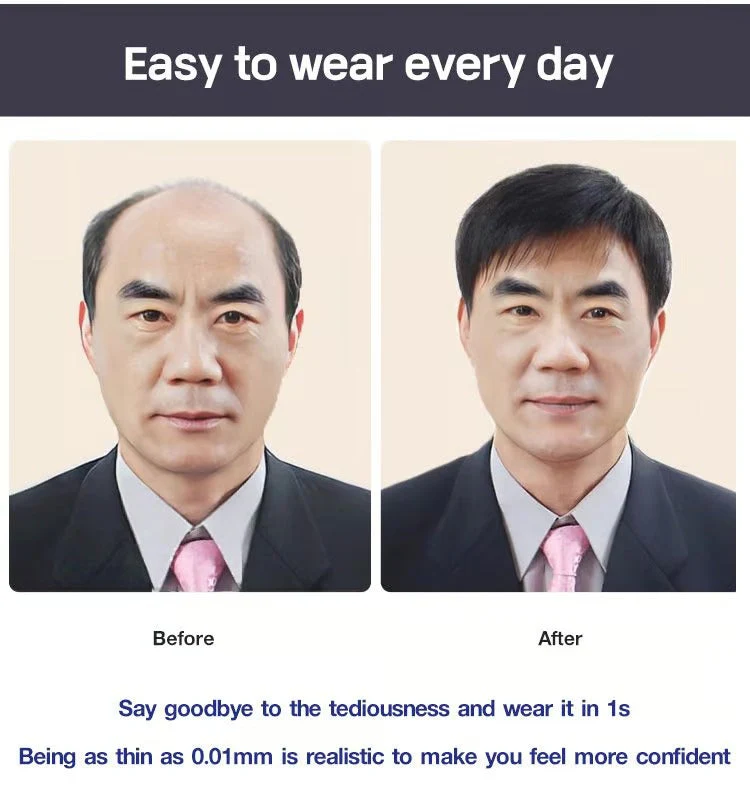 Wig For Medium-elderly Men's - Image 6