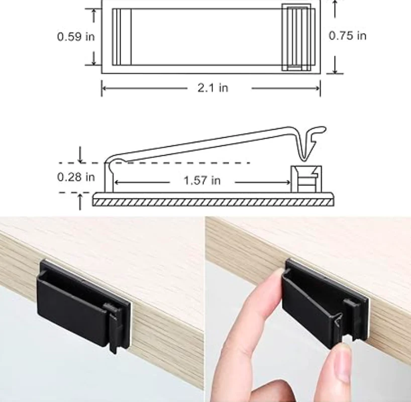 Cable Organizer Clips (PACK OF 10) - Image 4