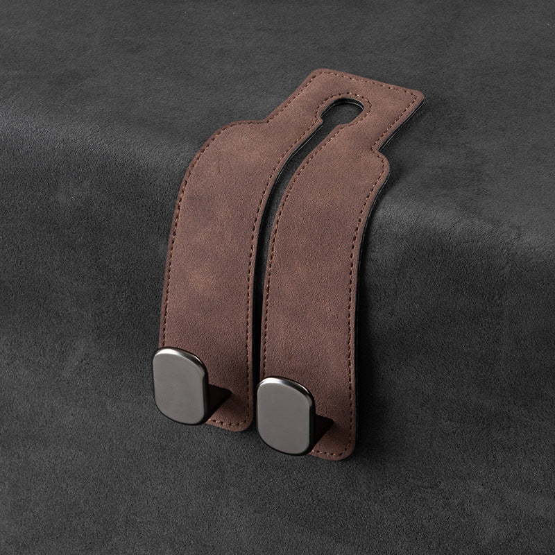 Car Back Seat Leather Hook - Image 3