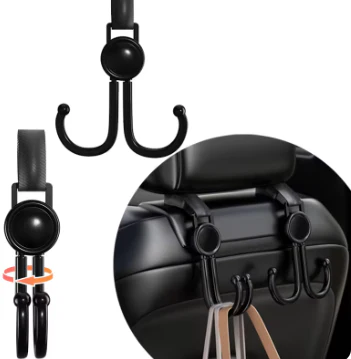 Car Back Seat Rotatable Hook - Image 3