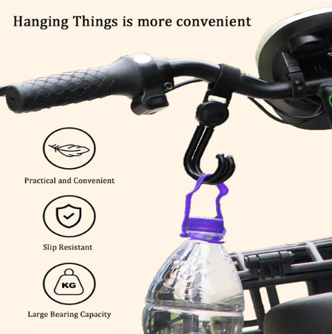 Car Back Seat Rotatable Hook - Image 4