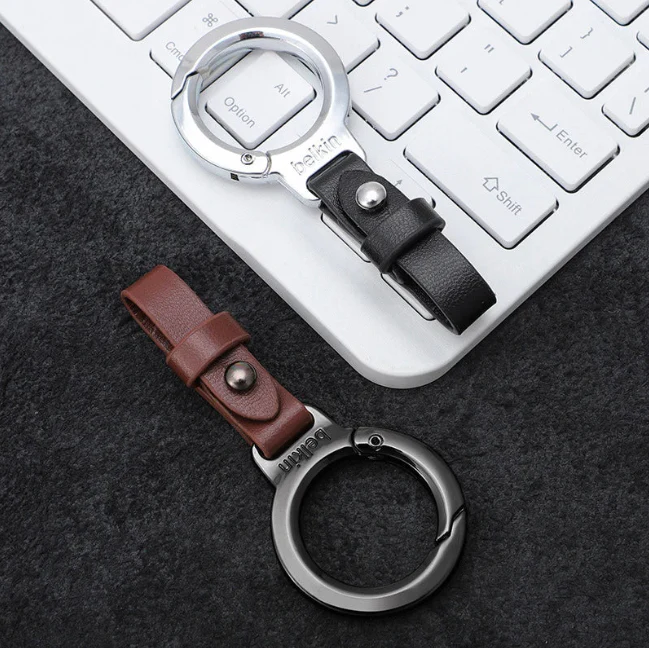 CAR KEYCHAIN HIGH END LEATHER KEYRING - Image 5