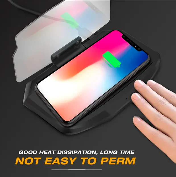 Car Wireless Charger with Mirror - Image 5