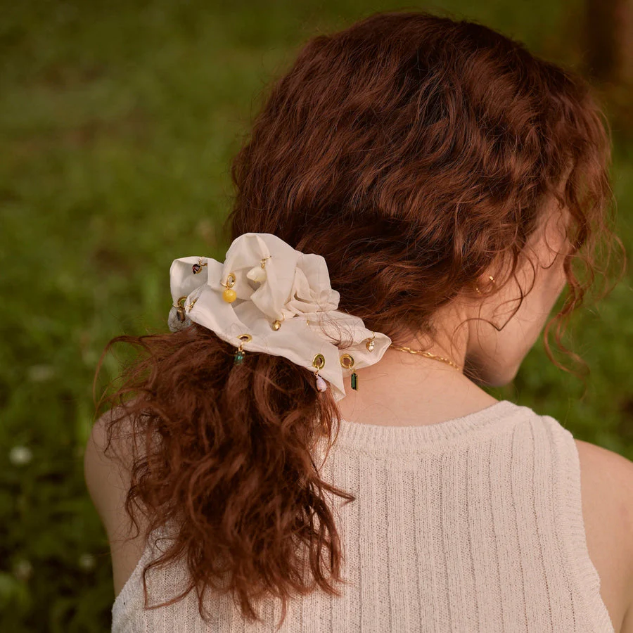 Elegance Bloom Scrunchie - Image 2