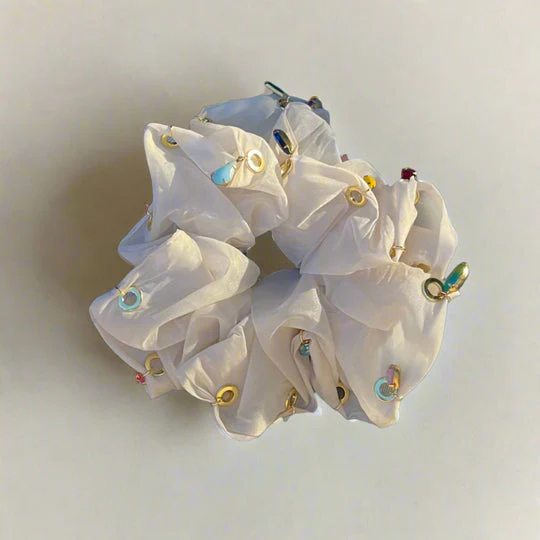 Elegance Bloom Scrunchie - Image 4