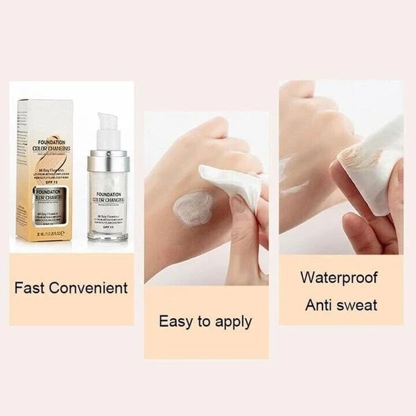 Colour Changing Mature Skin Foundation - Image 3