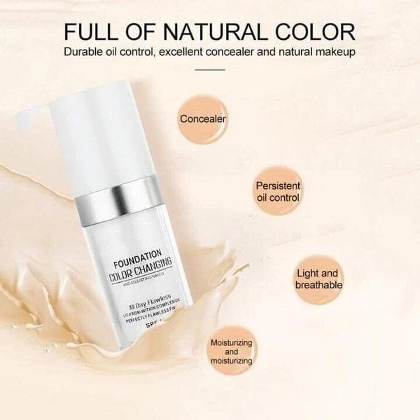 Colour Changing Mature Skin Foundation - Image 4