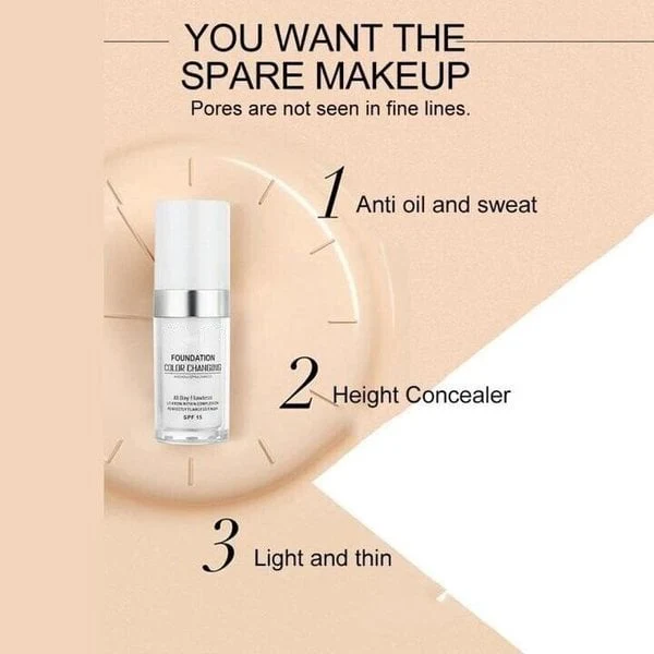 Colour Changing Mature Skin Foundation - Image 5