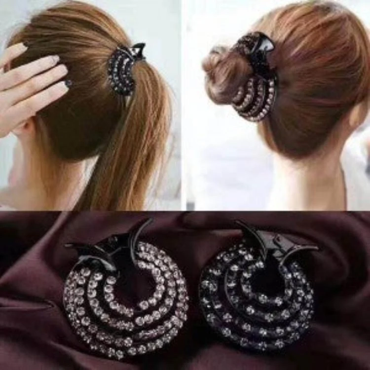 Crystal Bud Hair Clip - Image 2
